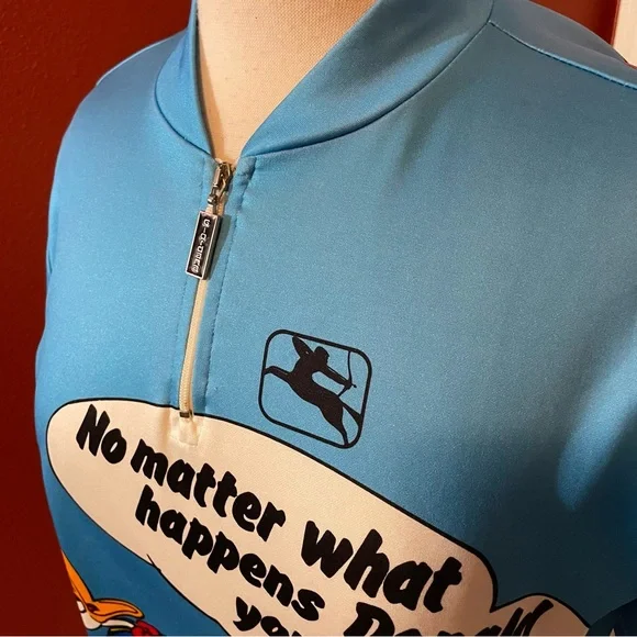 Giordana x Disney Men’s Vintage 90’s Mickey‎ Mouse & Donald Duck Cycling Shirt